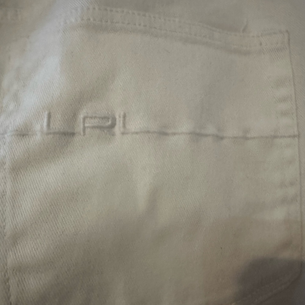 Lauren Ralph Lauren White‎ Straight leg jeans. Size 14. - Picture 10 of 13